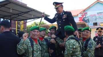 80 Tahun Mengabdi Polri Untuk Masyarakat, Hari Bhayangkara ke-80 di Polres Tenggara Berlangsung Khidmat