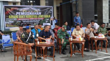 Pengabdian yang Tulus Selalu Meninggalkan Jejak, Kapolres Aceh Tenggara Pimpin Pemusnahan 161,9 Kilogram Ganja
